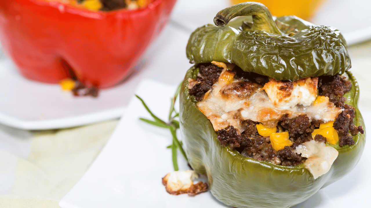 No-Rice Mexican Stuffed Peppers