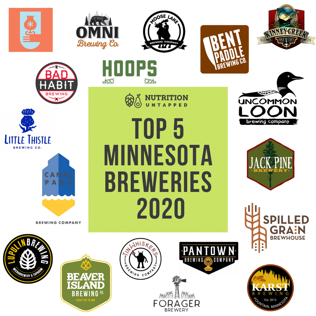Top 5 Minnesota Craft Breweries {2020} Kayla Girgen, RD, LD