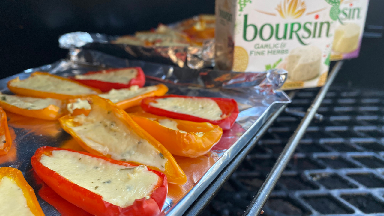 Stuffed Mini Peppers – 3 Ways {Air Fryer, Grill, Oven Roasted}