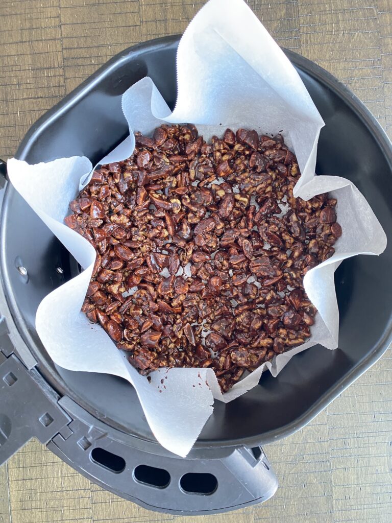 Granola in the air fryer