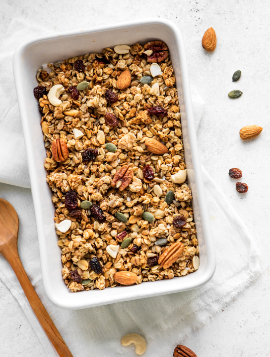 LowCarb Air Fryer Granola Recipe Kayla Girgen, RD, LD